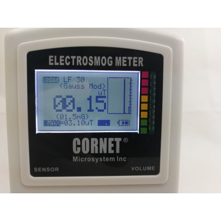 misuratore di campi elettromagnetici (elettrosmog) dalle basse frequenze  alle microonde